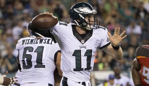 Carson Wentz wurde von den Eagles an Position zwei gedraftet