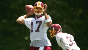 JASON CAMPBELL (25. Pick/Backup) - Zuerst die Nummer drei, im November 2006 übernahm er schließlich als Starter. Die ständigen Coordinator-Wechsel halfen nicht: Campbell wurde zur Checkdown-Maschine. MISSERFOLG