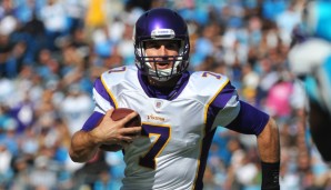 CHRISTIAN PONDER (12. Pick/Backup) - Ponder sollte Zeit bekommen, dieser Plan hielt immerhin bis Week 7. Konnte einem schlechten Vikings-Team nicht viel geben, Minnesota verlor 13 Spiele in jener Saison. MISSERFOLG