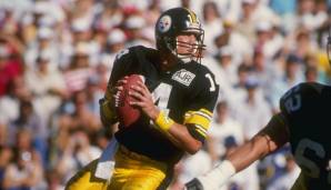 KANSAS CITY CHIEFS: Todd Blackledge, QB, Penn State (7. Pick, 1983). Fünf Jahre in KC, dann immerhin noch zwei bei den Steelers. Trotzdem nur 29 TDs (und 38 Picks). Die Chiefs hätten auch Jim Kelly, Tony Eason oder Dan Marino haben können ...