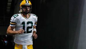 Selbst Aaron Rodgers wagte beim Einlaufen einige Blicke nach oben zum riesigen TV-Bildschirm