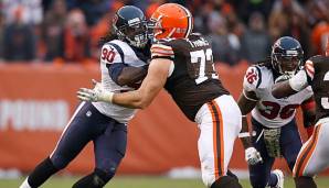 Joe Thomas hatte bis zum vergangenen Sonntag keinen einzigen Snap in seiner NFL-Karriere verpasst