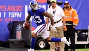 Odell Beckham und die New York Giants stehen vor einer spannenden Saison.