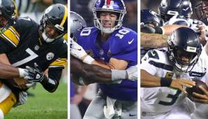 Ben Roethlisberger, Eli Manning und Russell Wilson sind nach zwei Spielen noch sieglos