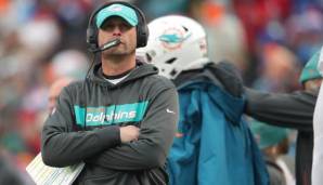 Adam Gase war drei Jahre lang Head Coach der Miami Dolphins.