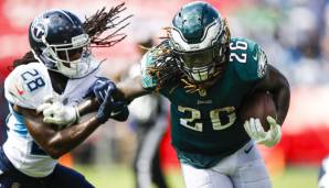 Jay Ajayi (r.) gewann mit den Philadelphia Eagles Super Bowl LII.