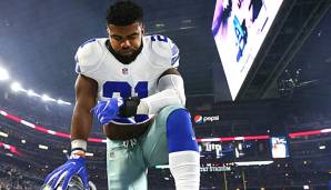 Ezekiel Elliott denkt laut über einen Streik nach und will einen neuen Vertrag von den Dallas Cowboys.