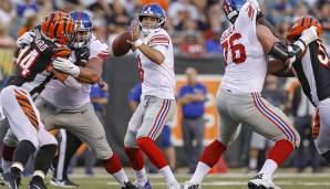 GEWINNER: Daniel Jones, QB, Giants. Erneut ein Fumble, doch erneut kam Jones zurück. Der Rookie dirigierte einen Touchdown-Drive und stellte Eli Manning zum wiederholten Male in den Schatten. Am Week-1-Starter wird das dennoch nichts ändern…