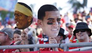 Jameis Winston (l.) und Marcus Mariota wurden im Draft 2015 an Nummer eins und Nummer zwei ausgewählt.