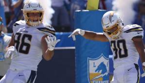 Tight End, START: Hunter Henry, Chargers (vs. Packers): Über die letzten vier Wochen ließ kein Team mehr Touchdowns von Tight Ends zu als Green Bay, nur zwei Teams verantworteten mehr Yards. Gute Aussichten für Henry und das neue Chargers-Playcalling.