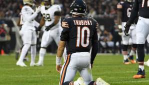 CHICAGO BEARS: Trubisky scheint in Chicago nicht die Antwort zu sein. Nach dieser Saison dürfte ein neuer Quarterback gesucht werden. Das Problem: Die Bears haben keinen Erstrundenpick mehr, ein Rookie-QB scheint daher eher keine Option zu sein.