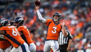 Drew Lock wurde 2019 in der zweiten Runde ausgewählt, scheint aber nicht nur verletzungsbedingt noch weit weg von einer Starter-Position. Setzt GM John Elway nicht auf Lock, könnte er im Draft ein Auge auf Justin Herbert werfen.