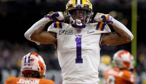 8.: Ja'Marr Chase (2019, LSU, Southeastern Conference) - 14 Spiele, 84 Receptions, 1780 Receiving Yards, 20 Receiving Touchdowns