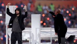 Eminem gab seinen Monster-Hit "Lose Yourself" zum Besten.