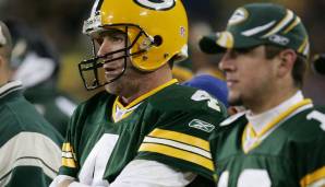 Aaron Rodgers musste einige Jahre hinter Brett Favre warten.