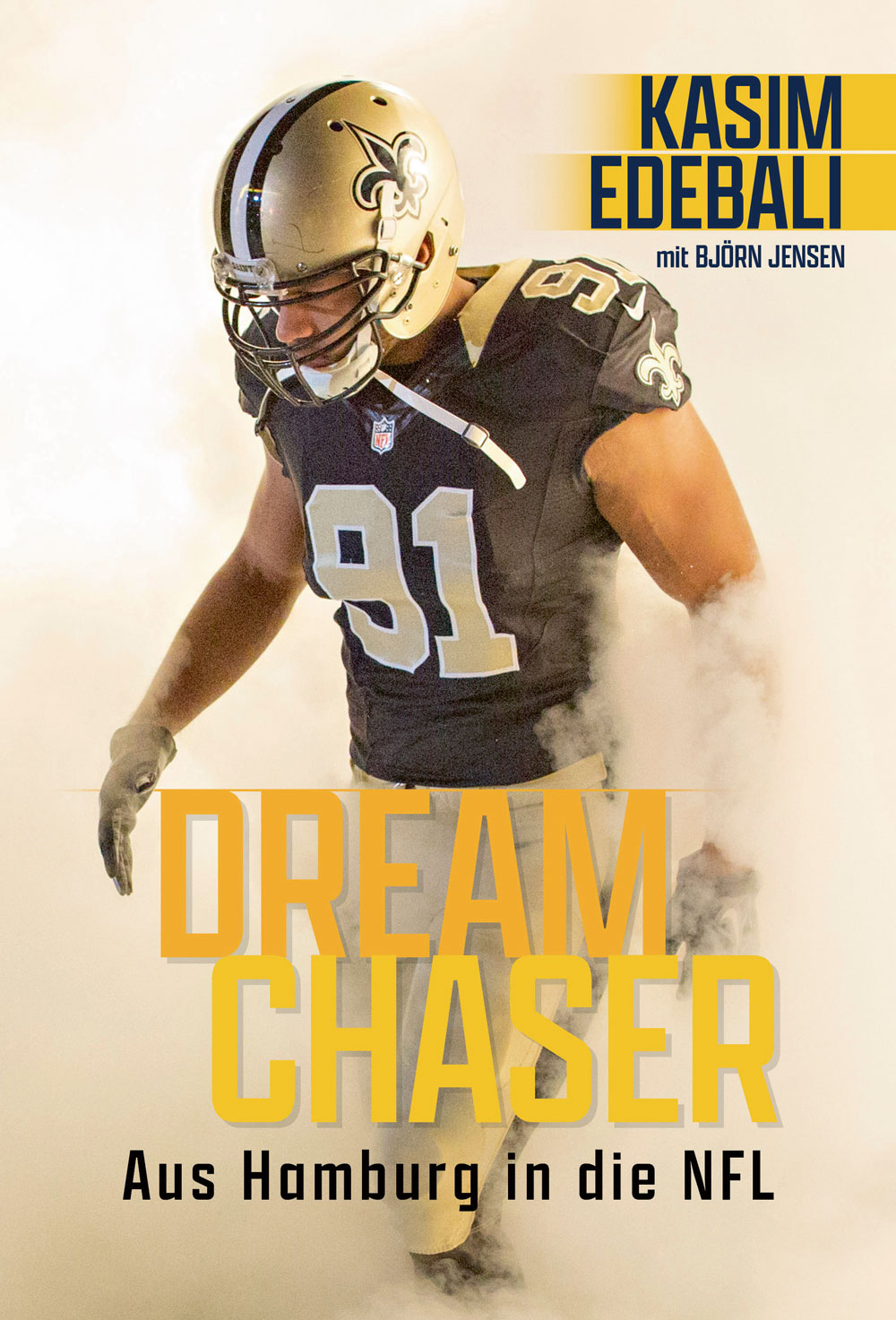 Karim Edebalis Buch "Dream Chaser" beschreibt seinen Weg aus Hamburg in die NFL.