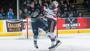 Leon Draisaitl (r.) wurde in der WHL zum MVP der Playoffs gekürt