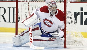 Carey Price musste gegen die New York Rangers vorzeitig vom Eis