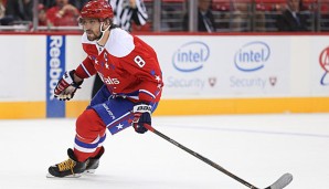 Ovechkin war vor dem Tor erfolgreich