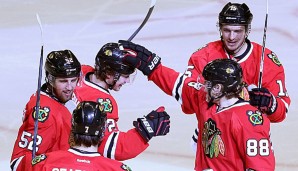 Die Chicago Blackhawks feierten den zweiten Sieg gegen Pittsburgh hintereinander