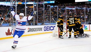 Brendan Gallagher war mit zwei Punkten maßgeblich am Sieg im Winter Classic beteiligt