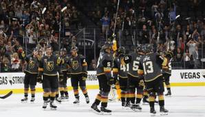 Die Golden Knights waren bei ihrer Heimpremiere gegen die Coyotes siegreich