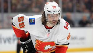 Jaromir Jagr im Jersey der Calgary Flames.