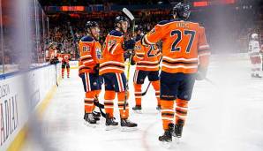 Die Edmonton Oilers schlugen die New York Islanders.