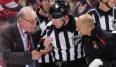 Schiedsrichter Tim Peel darf nie wieder in der NHL Spiele leiten.