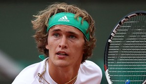 Alexander Zverev hat Montagabend ein wenig Anlaufzeit gebraucht