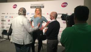 Elina Svitolina nach ihrer Pressekonferenz