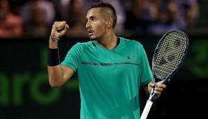 Nick Kyrgios zeigte gegen Roger Federer sein großes Können