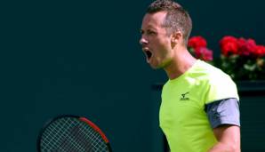 Philipp Kohlschreiber trifft nun auf Juan Martin del Potro