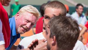 Boris Becker drängt nicht in die erste Reihe