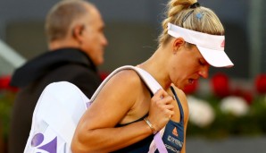 Angelique Kerber rutscht immer tiefer in die Krise