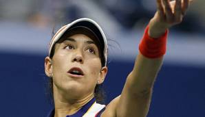 Garbine Muguruza, dieser Tage ein Muster an Konzentration