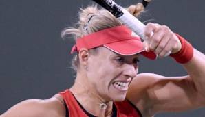 Angelique Kerber beim WTA-Turnier in Indian Wells