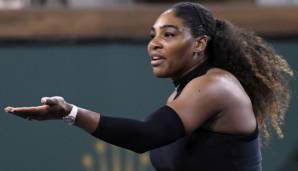 Serena Williams hat noch viel Arbeit vor sich