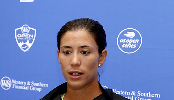 Garbine Muguruza geht mit einer Niederlage in die US Open