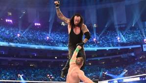Das Match wurde vom Undertaker dominiert.